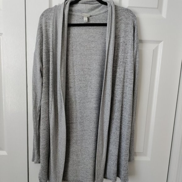 a new day Sweaters - A New Day Shawl Collar Open Cardigan, Size L